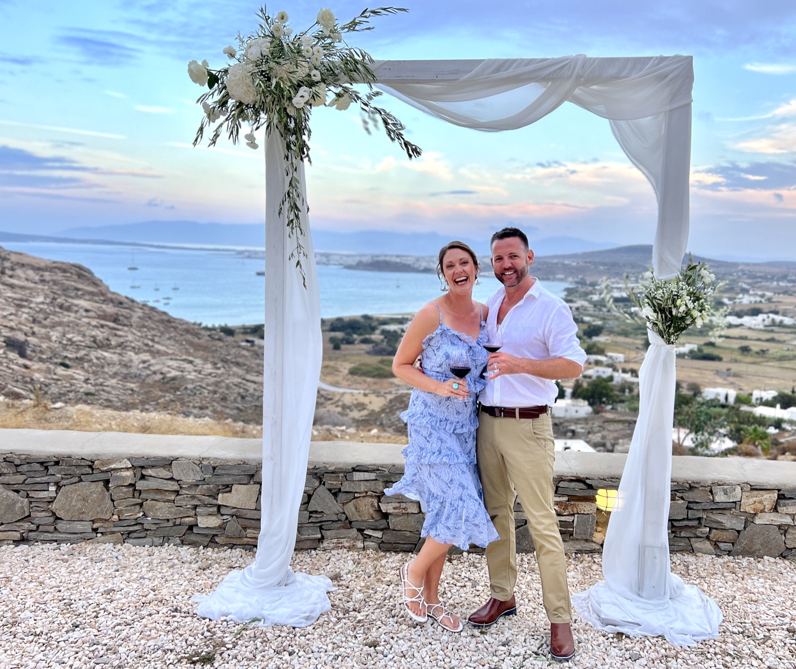A wedding on Paros